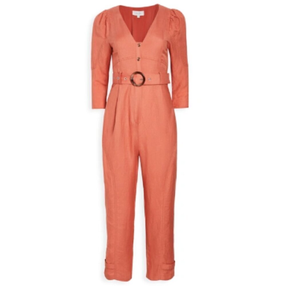 Steele Rosemoor Jumpsuit in Poppy sz S